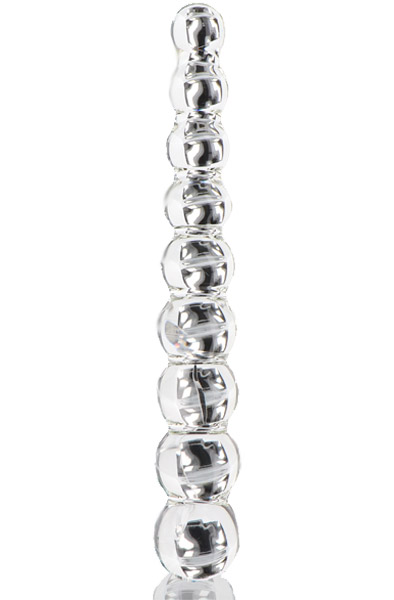ToyJoy Gefrorener Springbrunnen 22 cm - Glas-Dildo 1