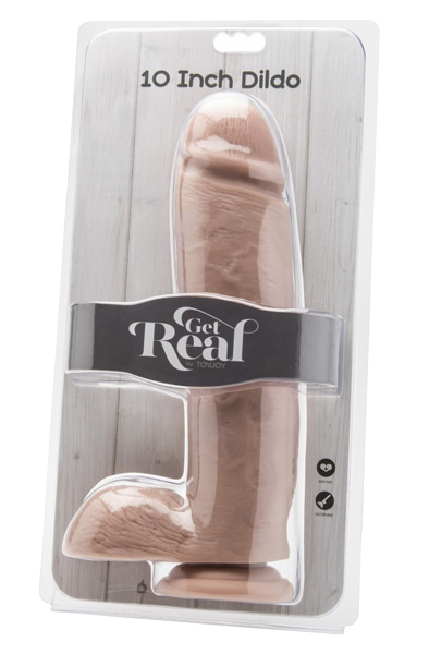 ToyJoy Get Real Dildo mit Hoden 25,5cm - XL Dildo 2