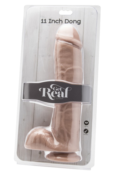 ToyJoy Get Real Schwanz mit Hoden 28cm - XL Dildo 2