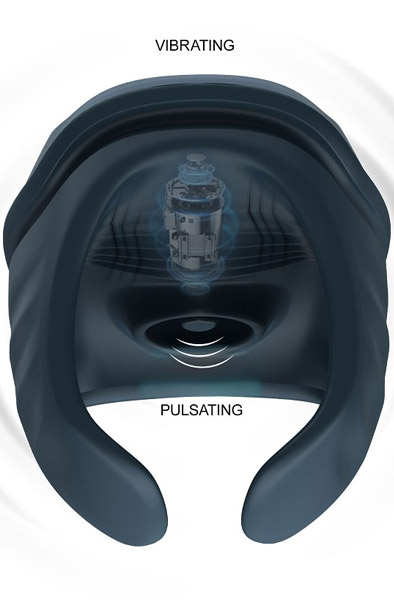 ToyJoy Nova Pulsierender Drückbarer Masturbator - Stroker 1