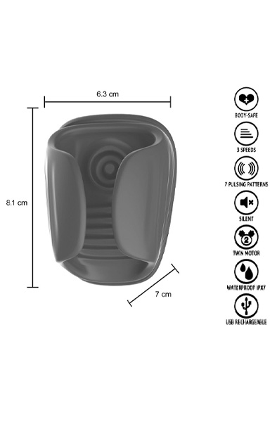 ToyJoy Nova Pulsierender Drückbarer Masturbator - Stroker 5