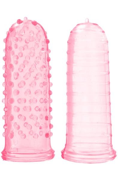 ToyJoy Sexy Finger-Kitzler in Pink - Finger-Manschette 1