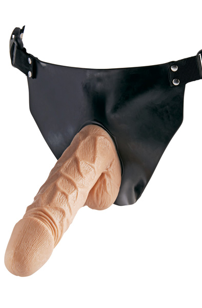 ToyJoy Superwoman Umschnall-Dildo - Umschnalldildo mit Geschirr 1