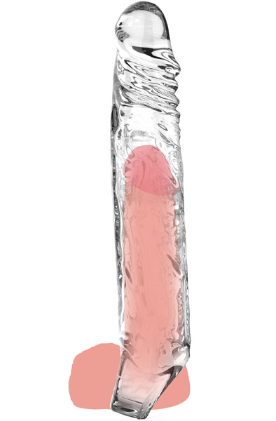 ToyJoy Verlängerungshülse XL 22,5 cm - Penisverlängerung/Penishülle 2