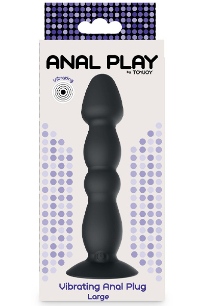 ToyJoy Vibrations-Analplug Groß 17 cm - Vibrierender Analplug 5