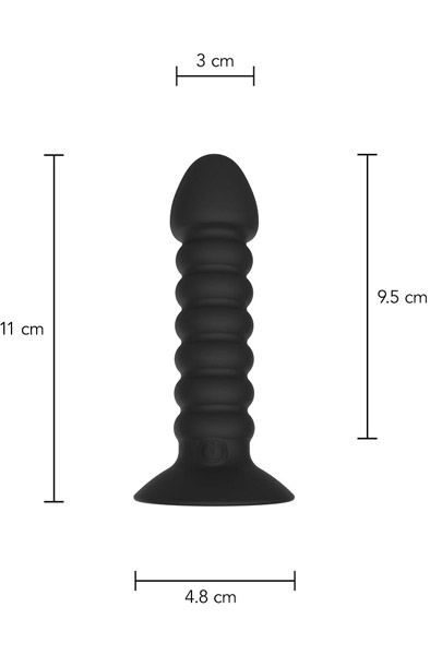 ToyJoy Vibrierender Analplug mittelgroß - Vibrierender Analplug 3