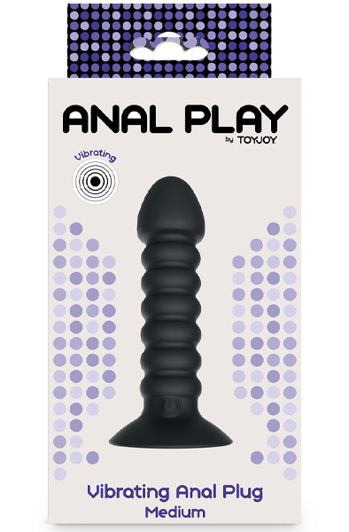 ToyJoy Vibrierender Analplug mittelgroß - Vibrierender Analplug 6
