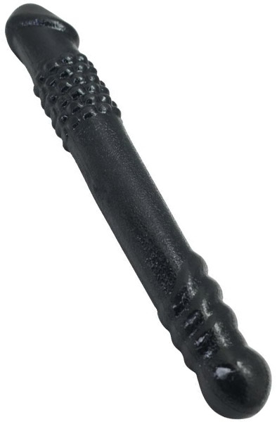TOYZ4LOVERS Doppeldildo Schwarz 25 cm - Doppel-Dildo 2