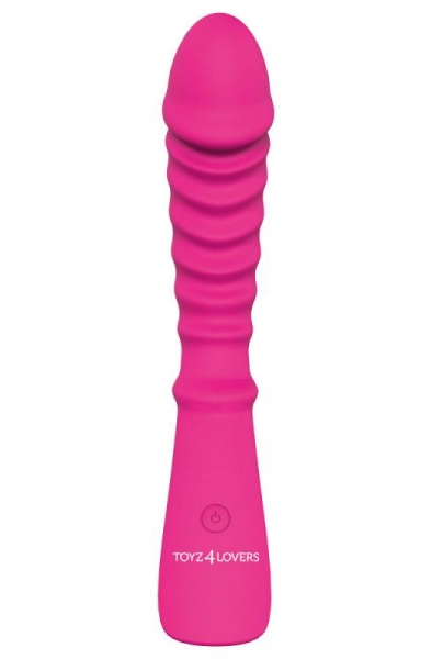 TOYZ4LOVERS Elys Rundliches Grundstück Echte Welle Pink - G-Punkt-Vibrator 1