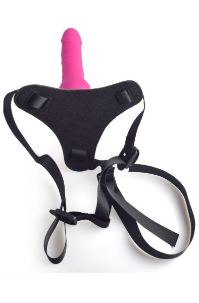 TOYZ4LOVERS Geile Spiele Strap-on Rosa - Umschnalldildo mit Geschirr 2