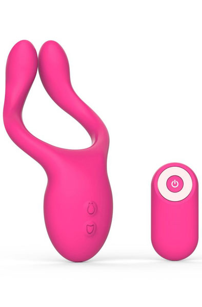 TOYZ4LOVERS Intensiver Vibe Pink - Paarvibrator 1