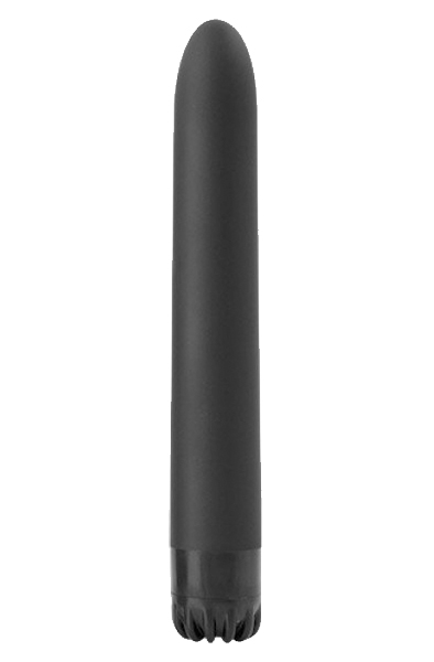 TOYZ4LOVERS Klassischer Vibrator Schwarz Mittelgroß - Vibrator 1
