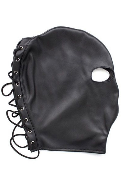 TOYZ4LOVERS Leder-Bondage-Maske - BDSM Maske 2