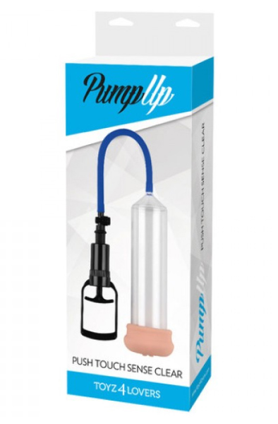 TOYZ4LOVERS Pump Up Push Touch Sense Klare Penispumpe - Penispumpe 2