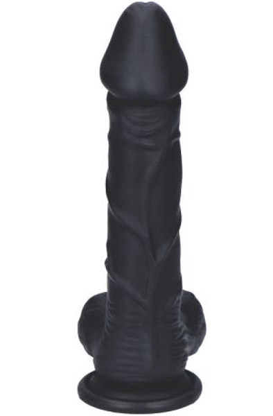 TOYZ4LOVERS Real Safe Berry Black 23,5cm - Dildo 2