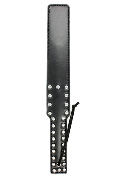 TOYZ4LOVERS Spank Paddle Schwarz - BDSM Paddel 1