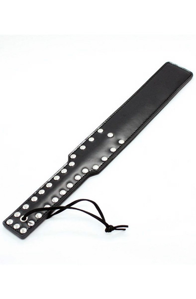 TOYZ4LOVERS Spank Paddle Schwarz - BDSM Paddel 2