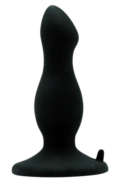 TOYZ4LOVERS Zeitloser Anal Plug Schwarz 9 cm - Analplug 1