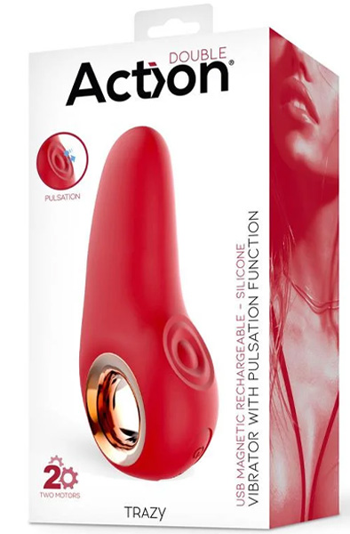 Trazy Stimulator mit Vibration & Pulsation - Vibrator 4