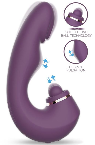 Turis Weicher Schlagball mit G-Punkt-Pulsation & Vibration - G-Punkt-Vibrator 1