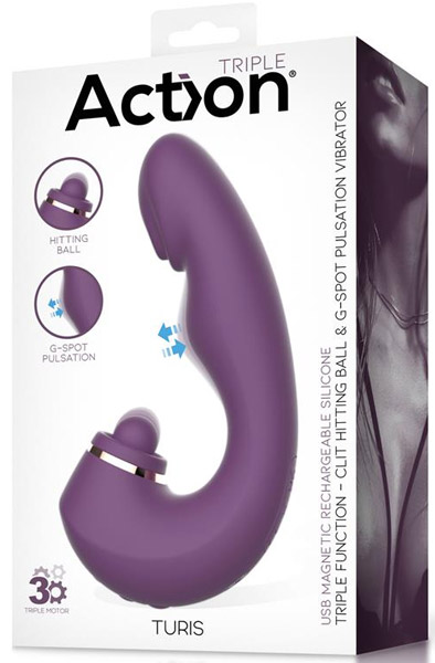 Turis Weicher Schlagball mit G-Punkt-Pulsation & Vibration - G-Punkt-Vibrator 7