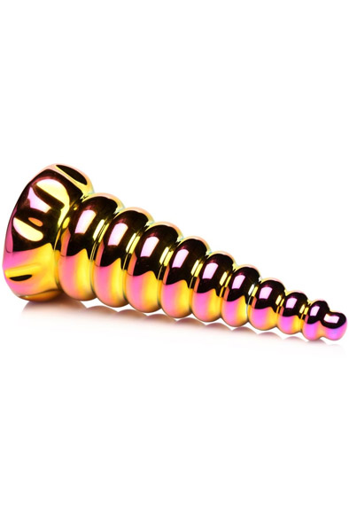 Twilight Regenbogen-Glasdildo 16 cm - Drachen-Dildo 2
