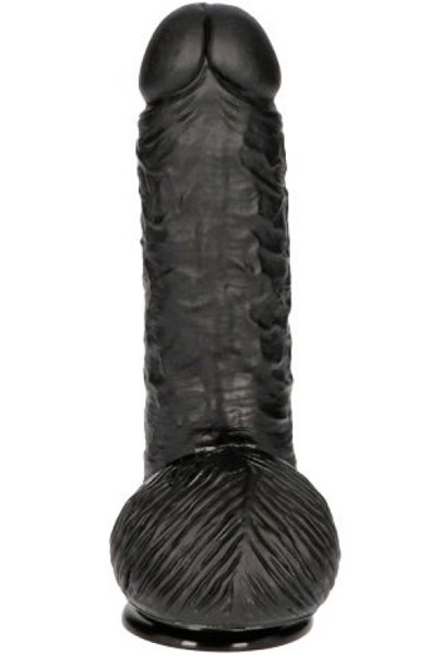 Ulisse Dildo Schwarz 22,5 cm - Dildo 4