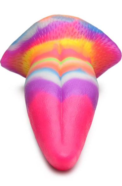 Unicorn Zungen Dildo Leuchtet im Dunkeln 21 cm - Drachen-Dildo 2