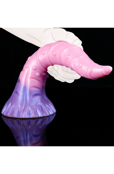Unicorny Fantasy Zungendildo 29 cm - Drachen-Dildo 8