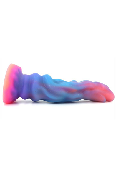 Unicorny Jade Rabbit Leuchtender Dildo 24 cm - Drachen-Dildo 3