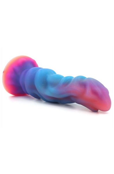 Unicorny Jade Rabbit Leuchtender Dildo 24 cm - Drachen-Dildo 6