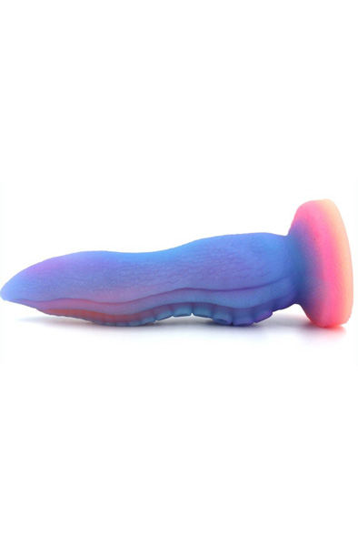 Unicorny Leuchtender Oktopus-Dildo 25 cm - Drachen-Dildo 2
