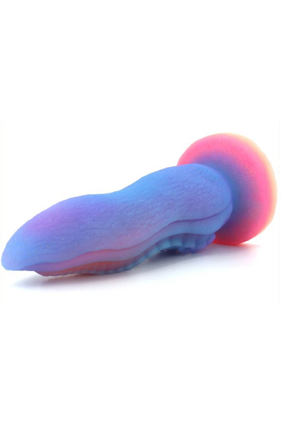 Unicorny Leuchtender Oktopus-Dildo 25 cm - Drachen-Dildo 3