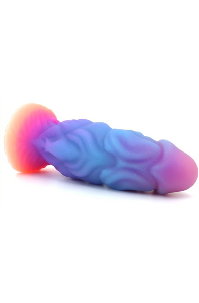 Unicorny Leuchtender Realistischer Dildo 22 cm - Drachen-Dildo 4