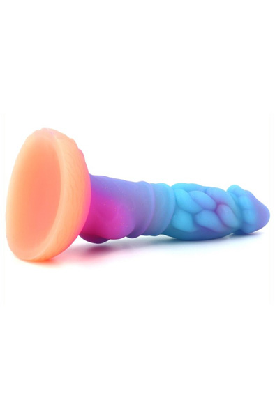 Unicorny Pilzkopf Leuchtender Dildo 22 cm - Drachen-Dildo 5
