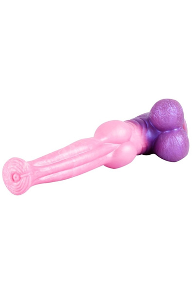 Unicorny Pinky Jumpy Dildo 28,4 cm - Drachen-Dildo 6