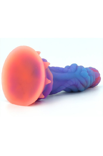 Unicorny Poppy Leuchtender Dildo 23 cm - Drachen-Dildo 5