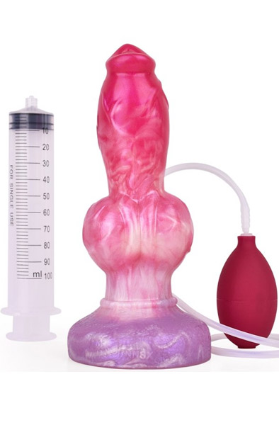 Unicorny Strongis Ejakulierender Dildo 22 cm - Monster-Dildo 1