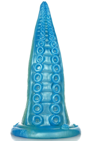 Unicorny Tentacle Dildo Blue 23,5 cm - Drachen-Dildo 2