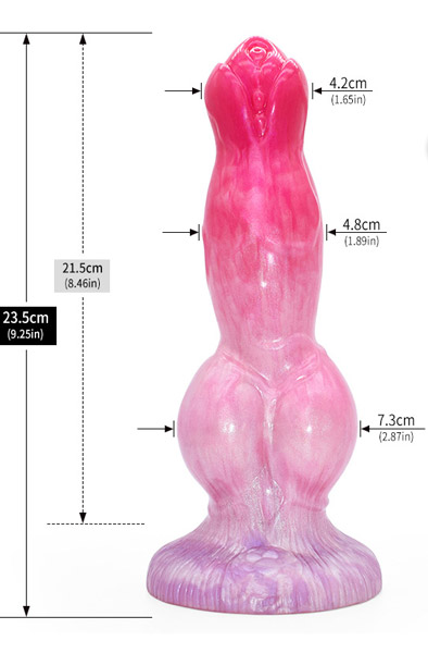 Unicorny Zyklopen-Dildo 23,5 cm - Drachen-Dildo 2
