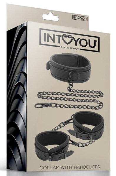 Vegan Halsband- & Handschellen-Set - Halsband-Handschellen-Kombination 3