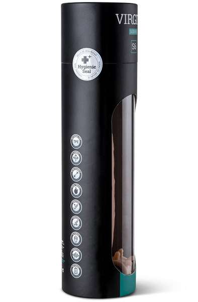 Vergite Realistische Hülle mit Vibration 21cm - Vibrierende Penis-Manschette 2