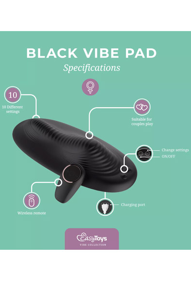 Vibe Pad Doppelvibration mit Fernbedienung - Klitoris-Vibrator 2