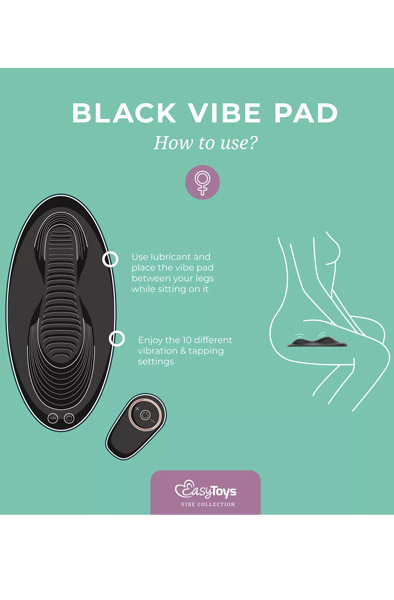 Vibe Pad Doppelvibration mit Fernbedienung - Klitoris-Vibrator 3