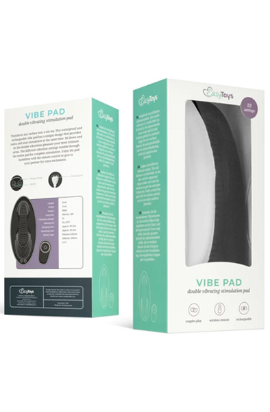 Vibe Pad Doppelvibration mit Fernbedienung - Klitoris-Vibrator 8