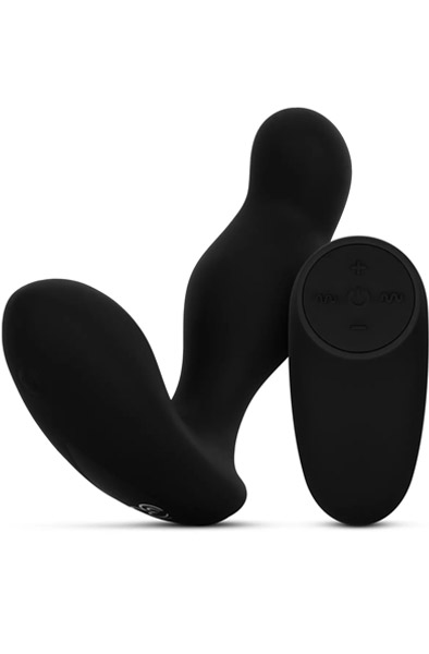 Vibrierender Butt Plug mit kabelloser Fernbedienung - Prostatastimulator 1