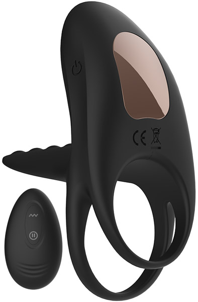 Vibrierender Cock Ring mit Fernbedienung - Vibrierender Penisring 1