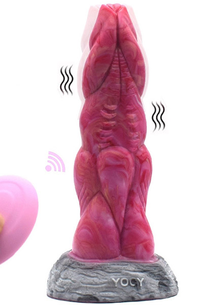Vibrierender Dildo Monster Viby Carty 22 cm - Monster-Dildo 1