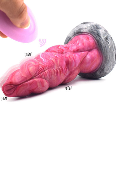 Vibrierender Dildo Monster Viby Carty 22 cm - Monster-Dildo 2