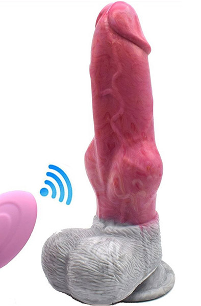 Vibrierender Dildo Monster Viby Greedy 22 cm - Monster-Dildo 1